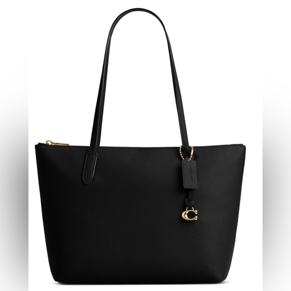 COACH Bella Small Pebbled Leather Tote Bag - Picture 1 of 7